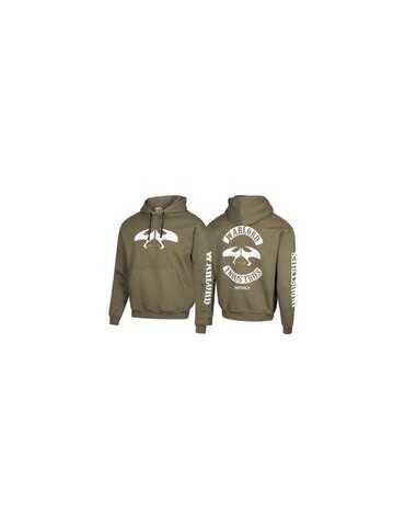 Warlord Gang Hoodie in Olive colour