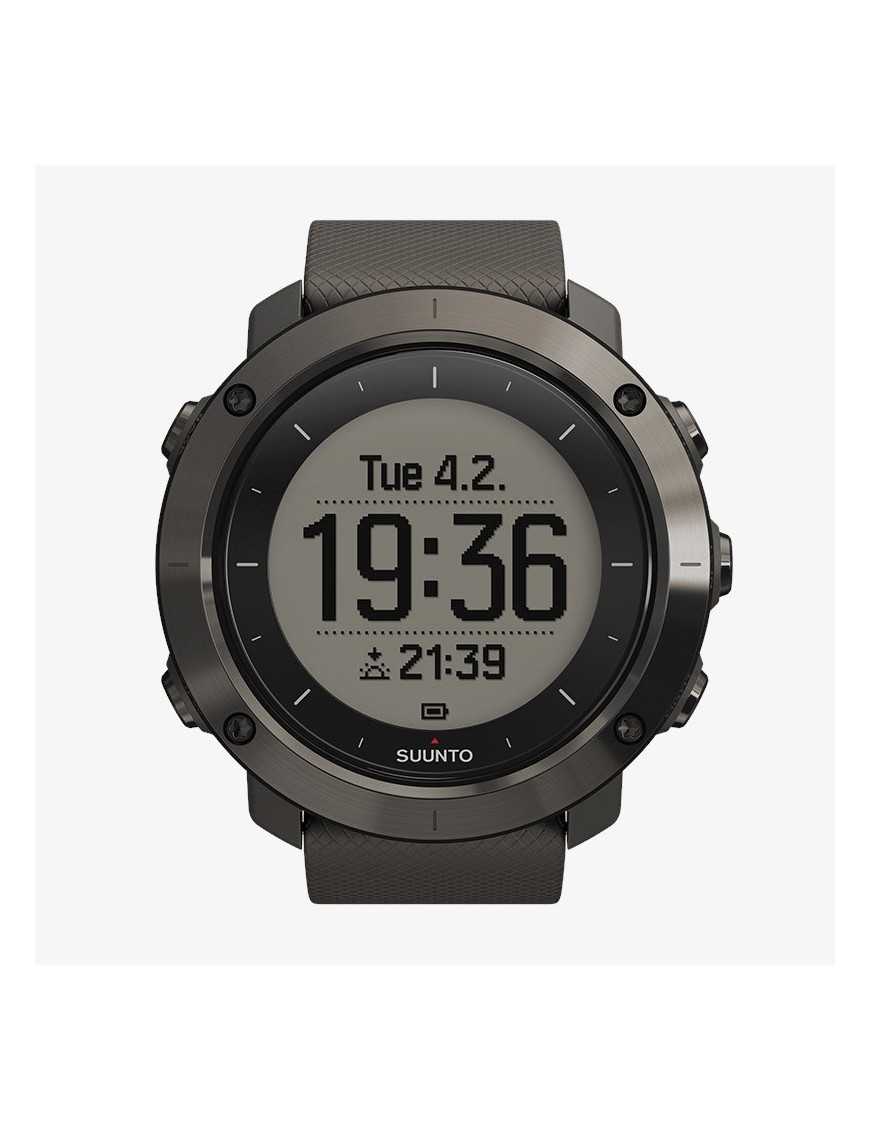 GPS outdoor watch with versatile navigation functions for hiking and trekking